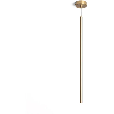 Suspension LED 3W Aluminium Evory L Doré (1/5)