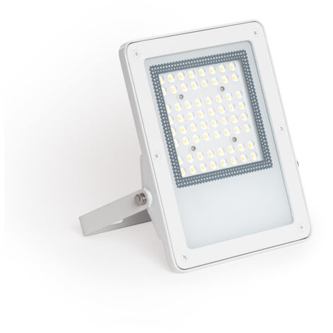 Projecteur LED 50W Dimmable 0-10V 170 lm/W IP65 ELEGANCE Slim PRO Blanc 4000K Asymétrique 120ºx50º Blanc neutre (1/4)