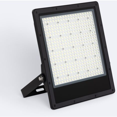 Projecteur LED 200W Dimmable 0-10V 170 lm/W IP65 ELEGANCE Slim PRO Noir 4000K Asymétrique 80ºx155º Blanc neutre (1/5)