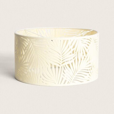 Abat-jour Lampe Feutre Noemia Blanc