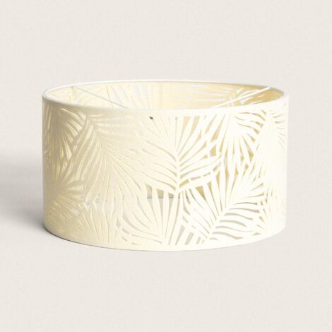 Abat-jour Lampe Feutre Noemia Blanc