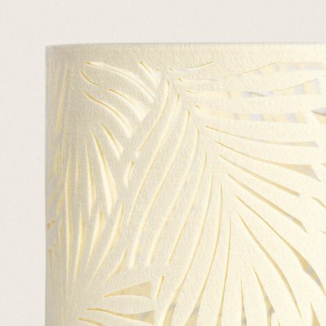 Abat-jour Lampe Feutre Noemia Blanc