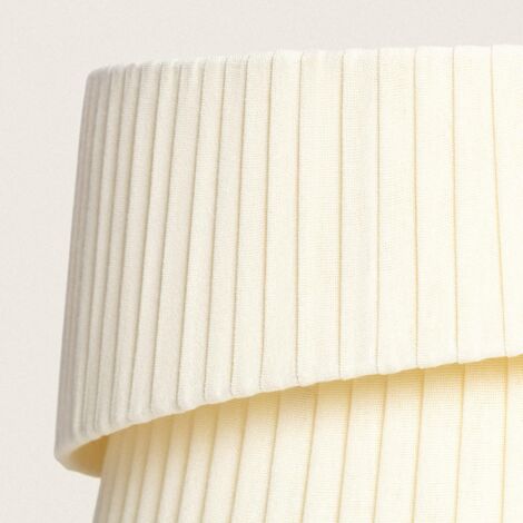 Abat- jour Lampe Lin Kiana Blanc
