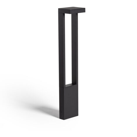 Balise Extérieure LED 65cm 10W Aluminium Droxe Noire Noir (1/5)