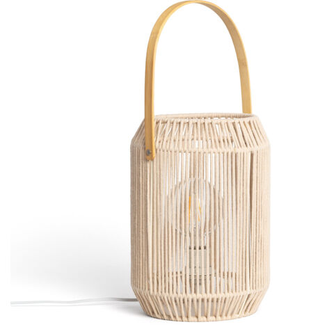 Lampe à Poser Corde Nolana Beige (1/5)