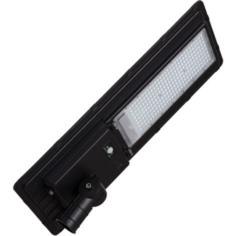 Lampadaire LED Solaire 13800 lm 170lm/W Sinaí avec MPPT et Détecteur de Mouvement 3000K Blanc chaud