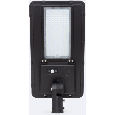 Lampadaire LED Solaire 10200 lm 170 lm/W Sinaí avec MPPT et Détecteur de Mouvement  3000K Blanc chaud