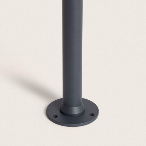 Balise Extérieure LED 9W sur Pied 80cm en Saillie Aidan  Anthracite
