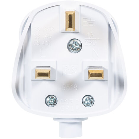 Fiche Type G (UK) Blanc