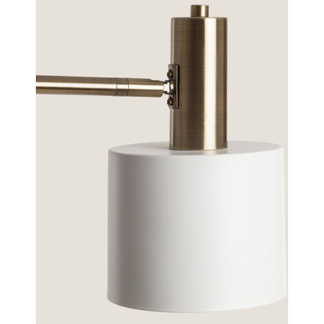 Lampadaire Métal et Marbre Dafne Blanc