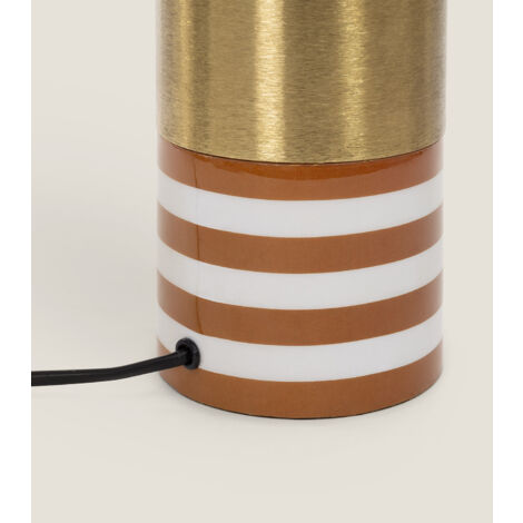 Lampe à Poser Métal Darpan Orange