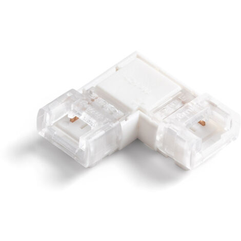 Connecteur HIPPO "L" pour Ruban LED Monochrome 12-24V DC Largeur 8 mm 8 mm