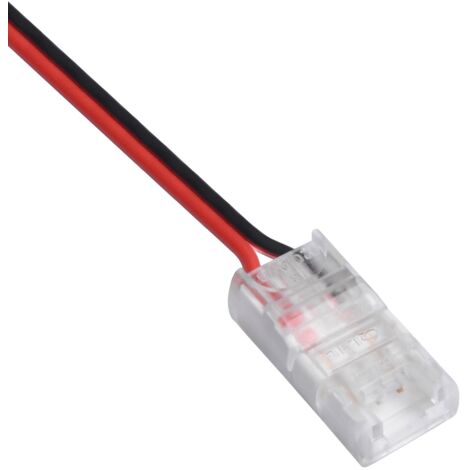 Connecteur HIPPO avec câble pour Ruban LED Monochrome 12-24V DC Largeur 8 mm 8 mm