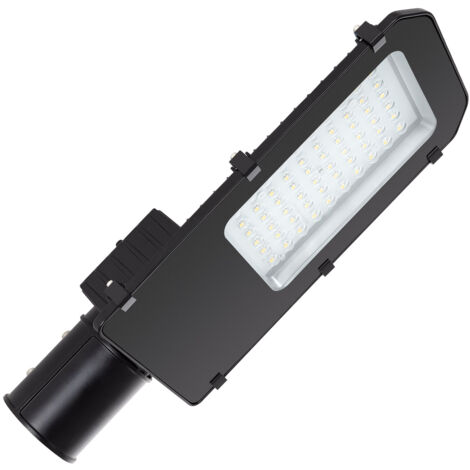 Lampadaire LED 60W Harlem Chip OSRAM 135 lm/W Noir 6000K Blanc froid (1/5)