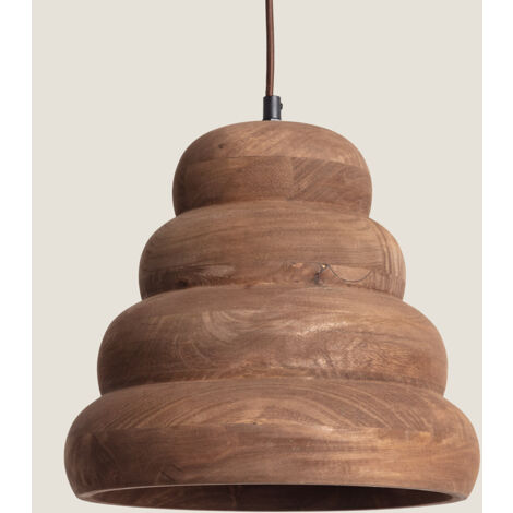 Suspension Bois Dallas I Naturel (1/4)