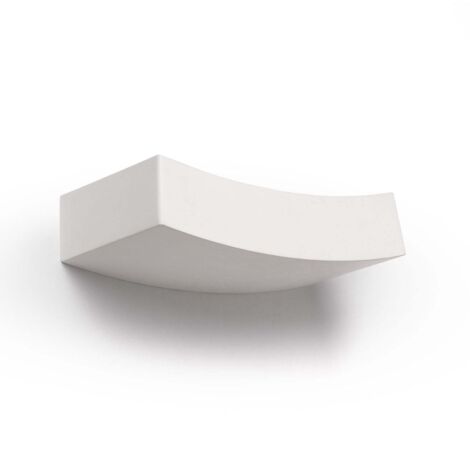 Applique Murale Plâtre Ebin Square Blanc