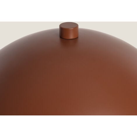 Lampe à poser Métal Quinga Brun