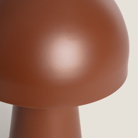 Lampe à poser Métal Quinga Brun