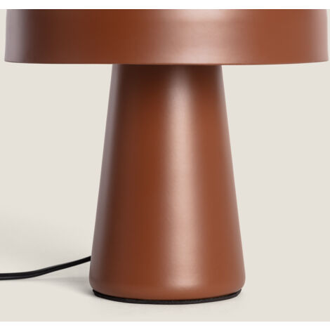 Lampe à poser Métal Quinga Brun