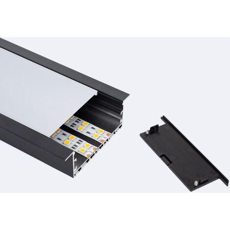 Profilé Aluminium Encastré 2 Mètres Pour Bande LED Strip - Barre Rigide 2910