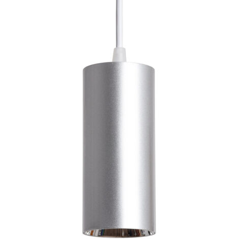 Suspension LED 18W Aluminium Misoh (2700K - 4000K - 6000K) 38º Blanc - Argent CCT (1/5)