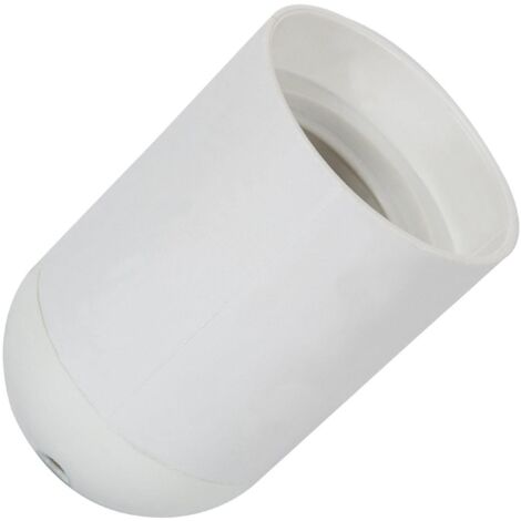 Ledkia – Douille E27 pour ampoule LED en polycarbonate – Résistante aux impacts et hautes températures – Pour usage professionnel (1/3)
