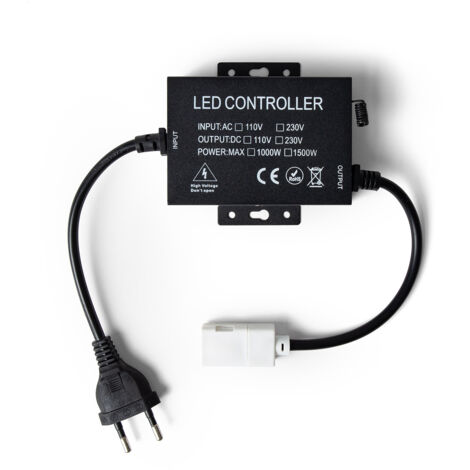 Contrôleur Ruban LED RGB 220V SMD Largeur 14,5 mm avec Télécommande RGB (1/2)