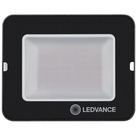 Projecteur LED 50 W 90 lm/W Compact IP65 LEDVANCE 4058075574854 6500K Noir Blanc froid
