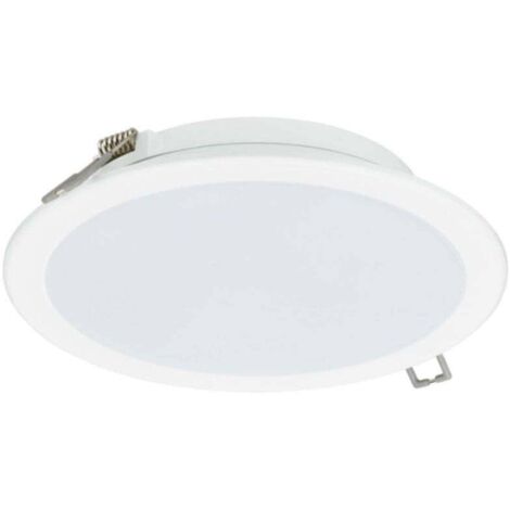 Philips Downlight LED DN065B Métal Blanc 19W 2000lm 110D - 840 Blanc Froid  225mm - Diamètre 200mm - IP20