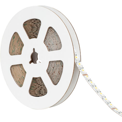 Ruban LED 24V RGB+CCT SMD 216 LED/m 5m 18W/m Largeur 10mm Coupe 5cm IP20 RGB + CCT (1/5)