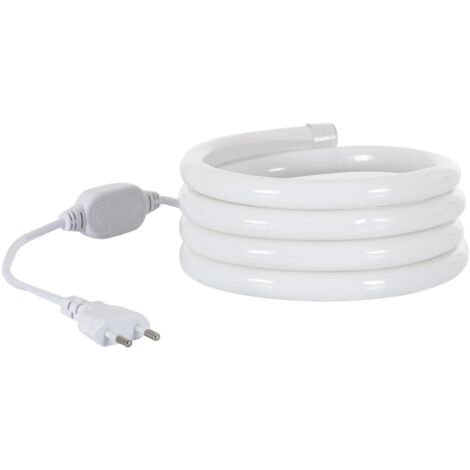 Ruban LED Néon Dimmable 220V Blanc Neutre Circulaire 360 9W/m Coupe 100cm IP67 Sur mesure 1 m