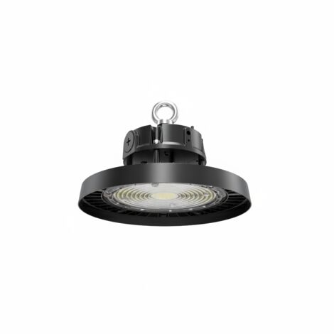 Cloche LED Industrielle UFO HBD Evo  150lm/W  Dimmable 0-10V 4000K 90º Sans capteur Blanc neutre 100 W (1/5)