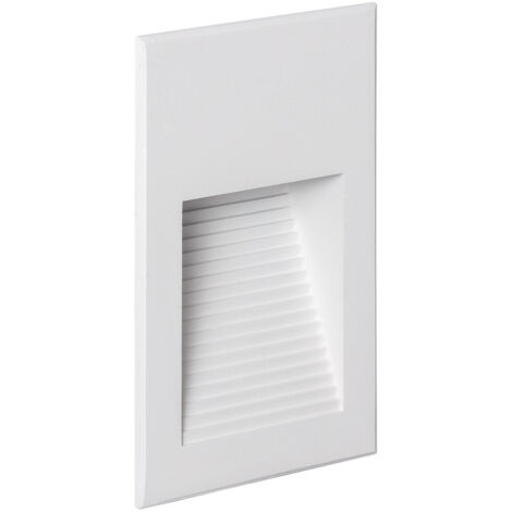 Balise Extérieure LED 5W Murale Encastrable Olite 4000K Blanc Blanc neutre (1/4)