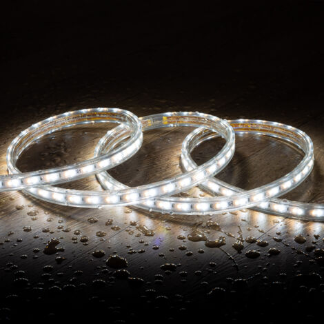 Ruban LED CCT 220V AC 120 LED/m IP65 Largeur 14mm Coupe tous les 100cm sur Mesure 1 m (1/5)