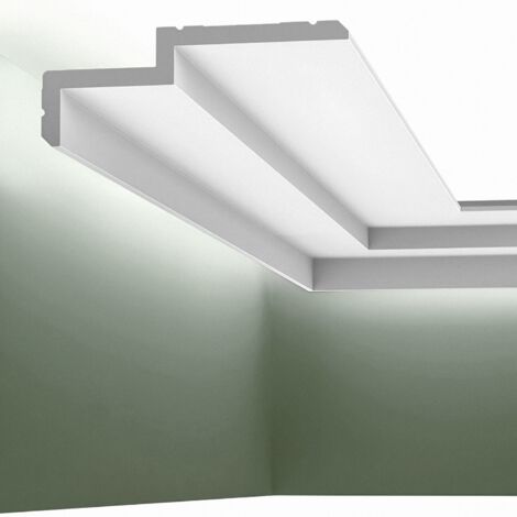 Moulure pour Ruban LED 2m Scala L Blanc (1/2)