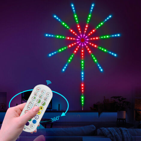 Kit Ruban LED Digital RGBIC Effet Feux Artifices avec Contrôle APP et Télécommande RGBIC (1/5)