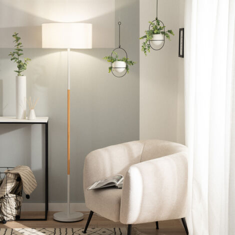 Lampadaire Silinda Blanc