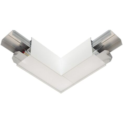 Connecteur L 90° 8W pour Suspension Linéaire Interconnectable BLANC