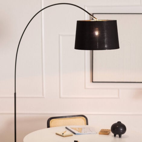 SKAFTET Pied de lampadaire, noir - IKEA