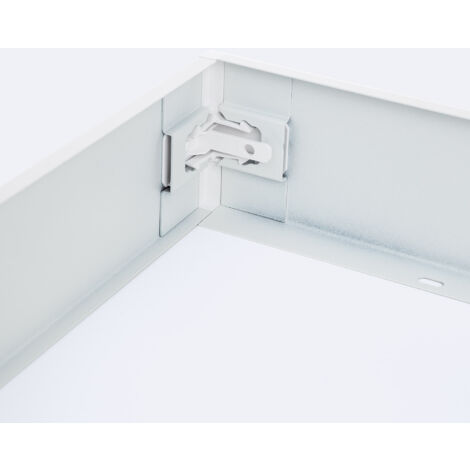 Kit en Saillie pour Panneaux 60x60 cm Blanc