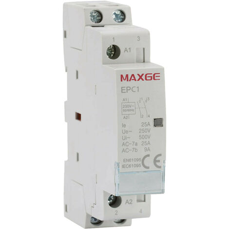 Contacteur MAXGE 2P-25A-230V AC 2P