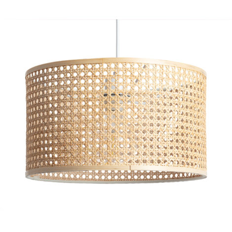 Suspension Rotin Mampa Naturel