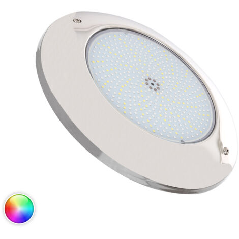 Spot LED Piscine en Saillie Inox RGBW Submersible 12V DC IP68 35W Non RGBW