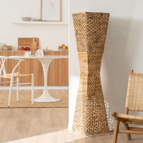 Lampadaire Fibres Naturelles Bijie Naturel