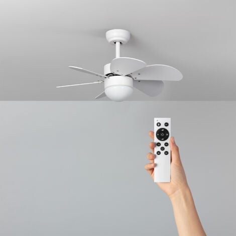 Ventilateur de Plafond Silencieux Orion Blanc 81cm Moteur DC Blanc