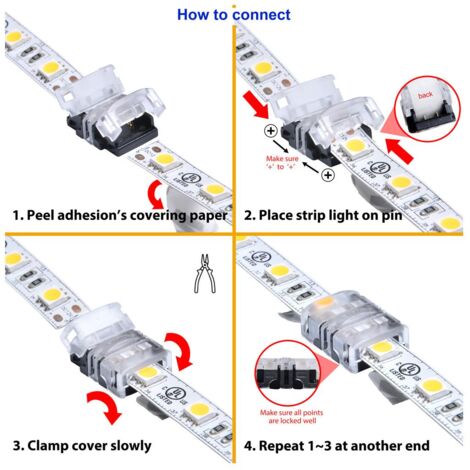 Connecteur Hippo Pour Ruban Led Ip Rgbw