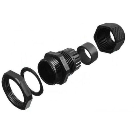 uxcell PG13.5 Lot de 2 presse-étoupes étanches IP68 en nylon avec serre-câble réglable avec serre-câble pour fil de 7 à 11,5 mm de diamètre