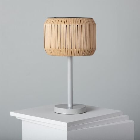 Lampe à Poser LED Extérieure Solaire Nygala  Naturel