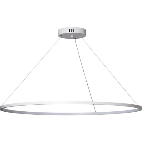Suspension LED Métal 28W CCT Sélectionnable Big Ivalo Blanc (1/5)