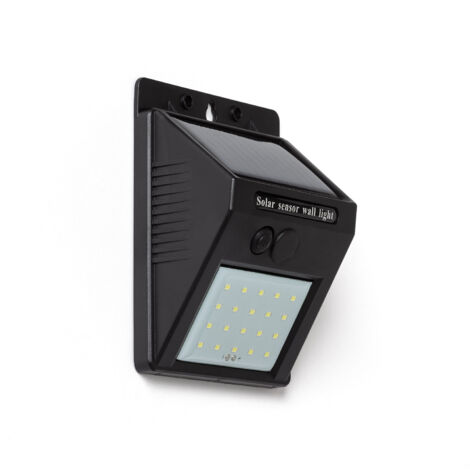 Applique Murale LED Extérieure Solaire IP65 Allumage Crépusculaire 6500K Blanc froid